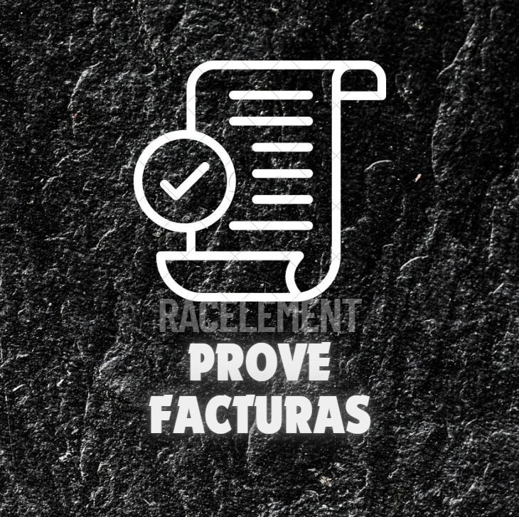 Proveedor FACTURAS EDITABLES