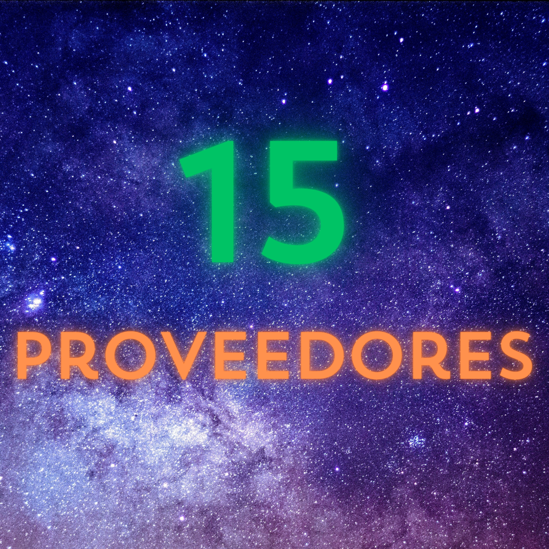 Pack de 15 proveedores