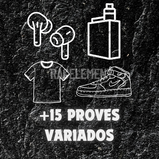 15 proveedores variados